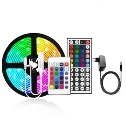 5050 Led Strip 2835 LED Strip Light 5M 10M 15M 20M Led Ribbon Rgb Led Diode Tape Bluetooth Controller Power Adapter for Home